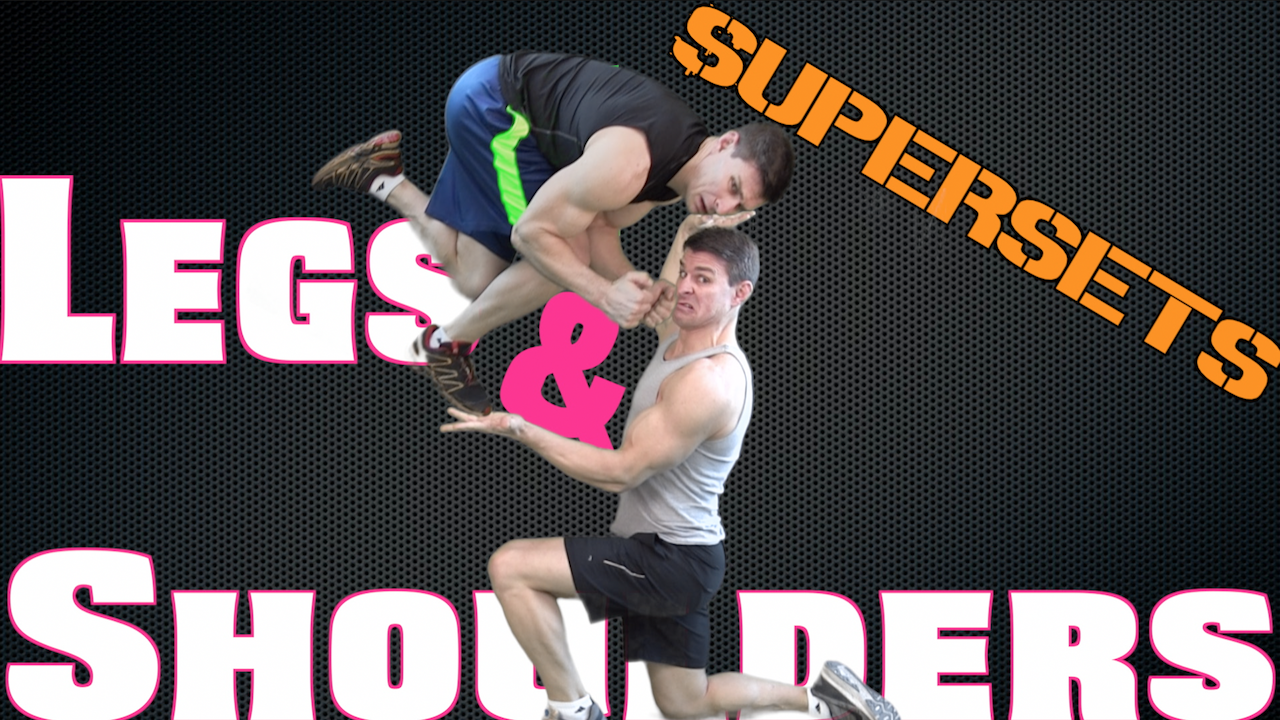 relentless fit 365 legs shoulders strength training workout supersets
